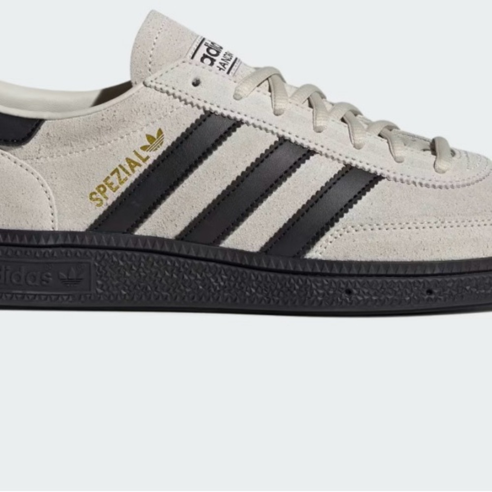 adidas Spezial Cream and Black Sneakers